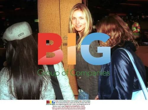 Cameron Diaz, Lucy Liu, Drew Barrymore at Rolling Stones concert