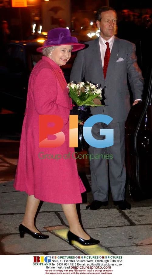Queen Elizabeth Arrives at Holyrood Palace