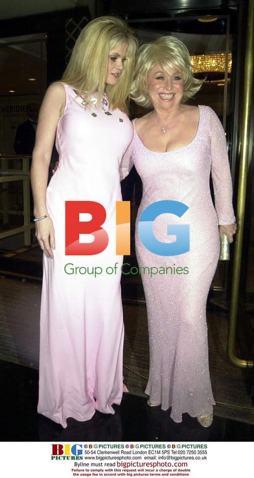 Danielle Westbrook and Barbara Windsor at Rainbow Ball