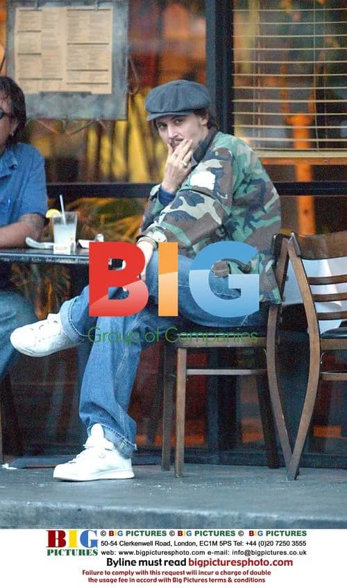 Johnny Depp Picks Nose Outside West Hollywood