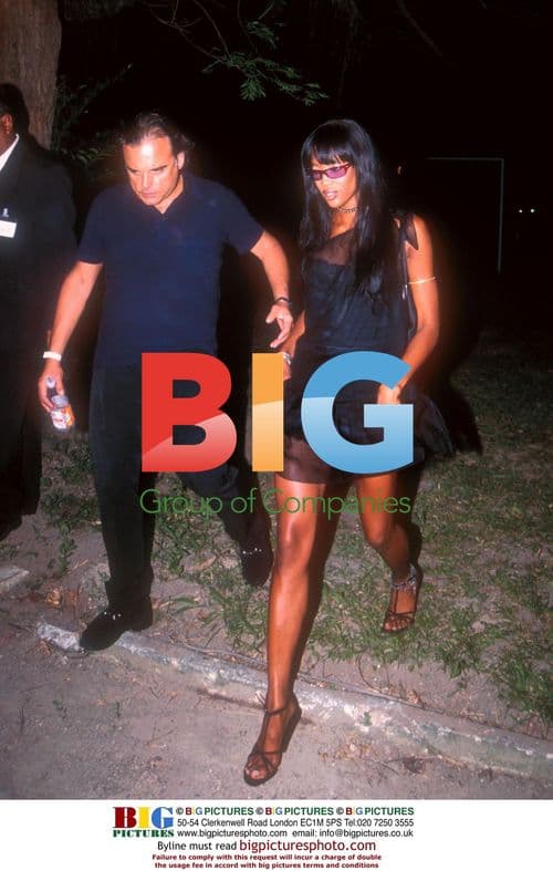 Naomi Campbell at Telefonica Party in Rio