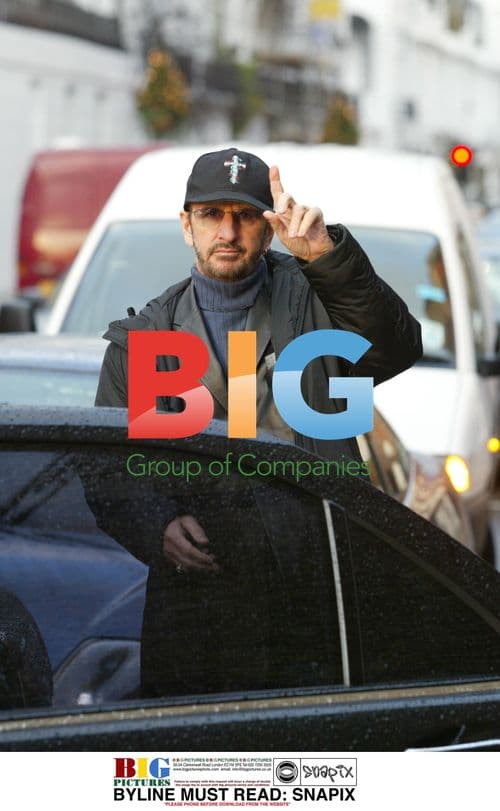 RINGO STARR shopping with Barbara Bach