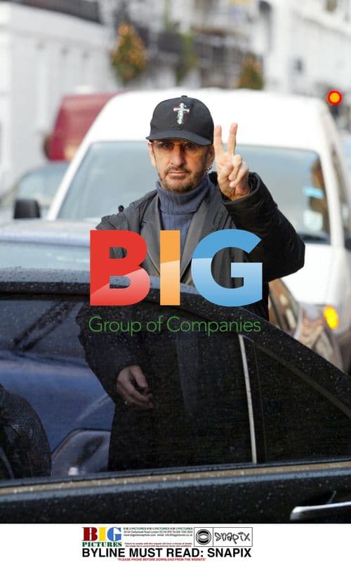 RINGO STARR Shopping with Wife BARBARA BACH