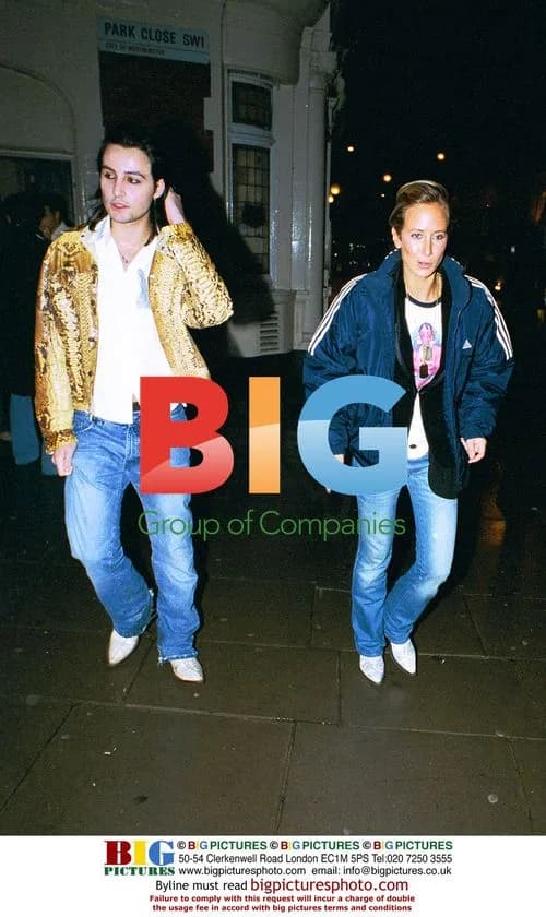 Lady Victoria Hervey and Rocky Mazzilli Leaving Club