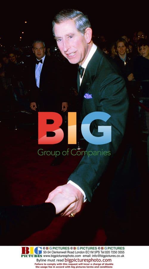 HRH Prince Charles at the Royal Variety Performance 2002