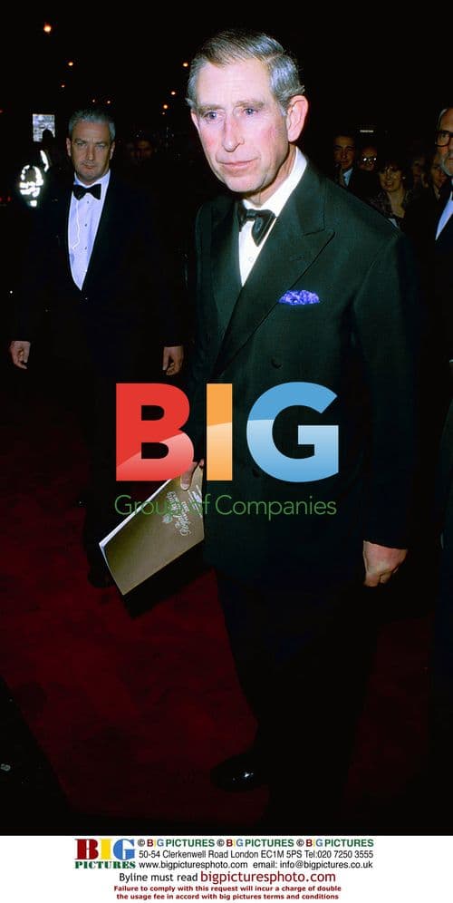Prince Charles at Royal Variety Performance 2002