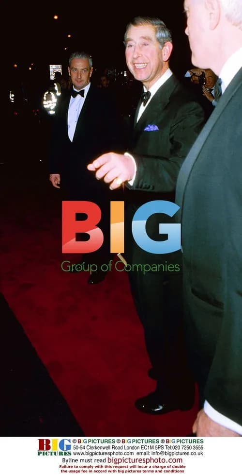Prince Charles at Royal Variety 2002