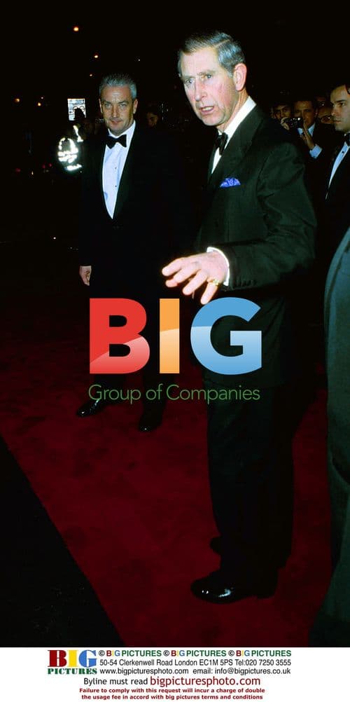 Prince Charles at Royal Variety Performance 2002