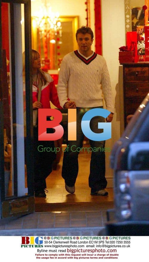 Robbie Williams' ex-flat mate Jonathan Wilkes out shopping