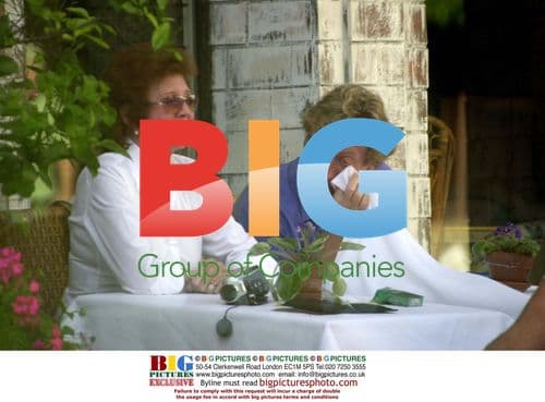 Cilla Black and Nigel Lithgow Lunch at The Ivy