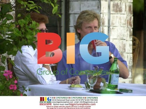 Cilla Black and Nigel Lithgow Lunch at The Ivy