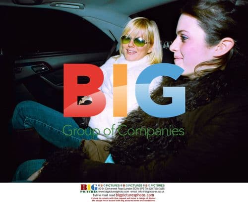 Geri Halliwell at EMI Christmas Party