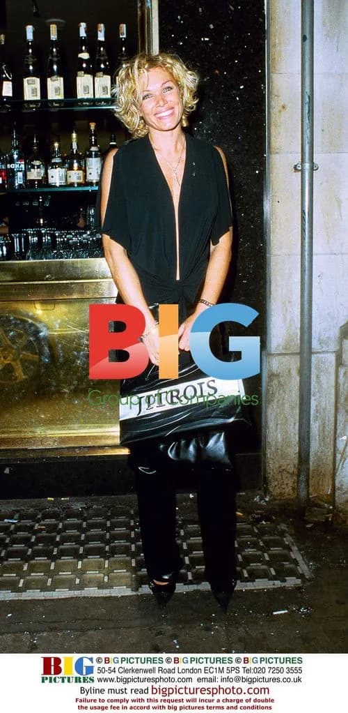 Model Nell McAndrew Leaving Jitrois Party