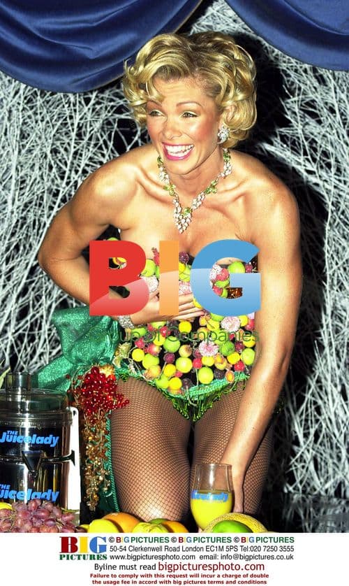 Nell McAndrew Unveils Juicer TV Ad