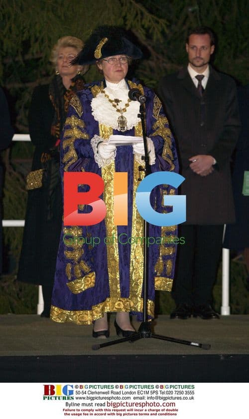 Crown Prince Haakon & Princess Mette-Marit Light Norway's Tree