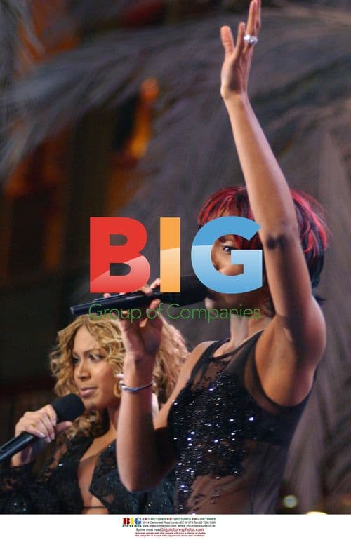 Destiny's Child Performs at 2002 Blockbuster Hollywood Spectacular