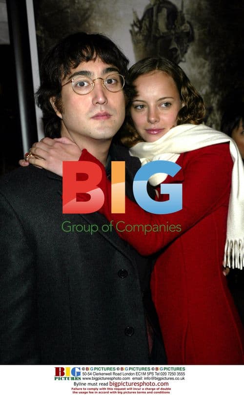 Sean Lennon and Bijou Phillips at LOTR Premiere