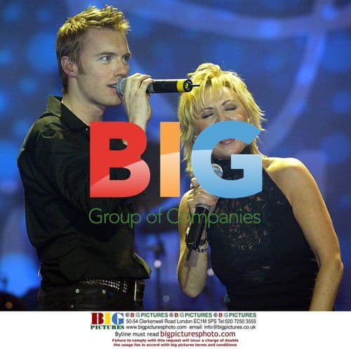 Lulu and Ronan Keating Perform at Capital FM Concert