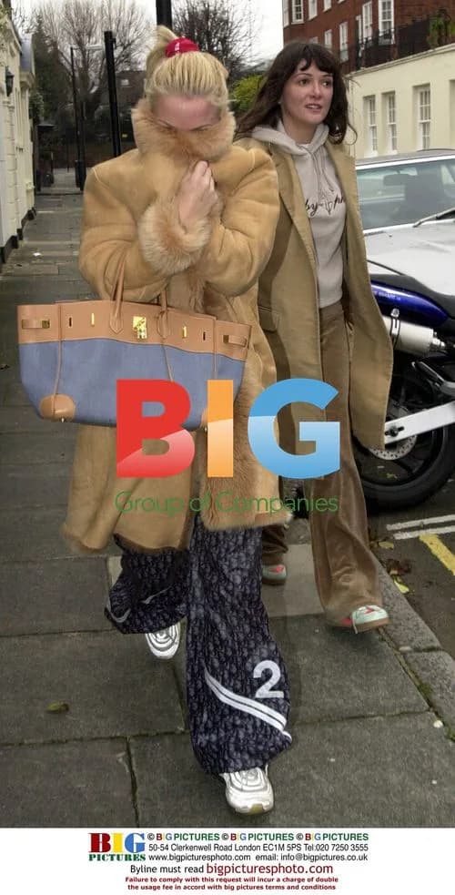 Oasis Star's Ex Meg Matthews Visits Kate Moss in London