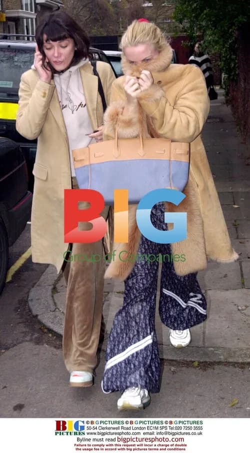 Liam Gallagher’s Ex Meg Matthews Arriving At Kate Moss’ London Home