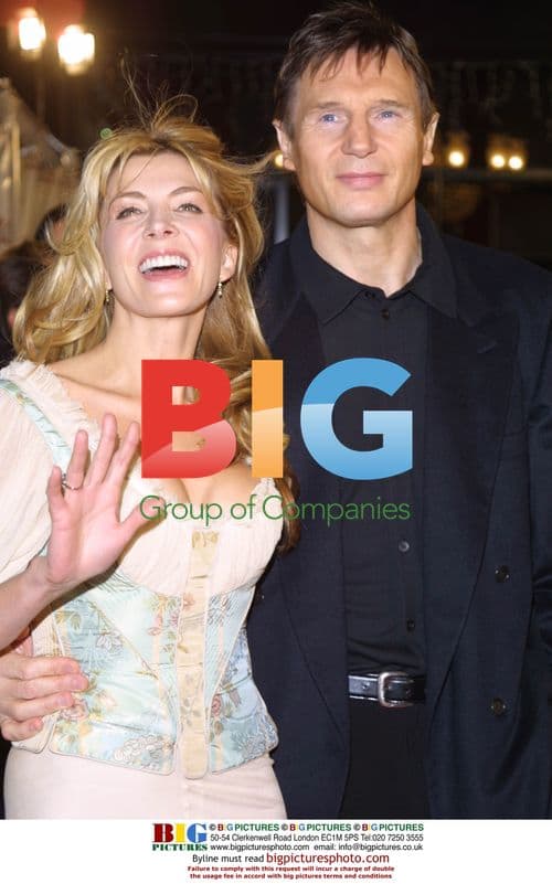 Natasha Richardson and Liam Neeson at "Maid in Manhattan" Premiere