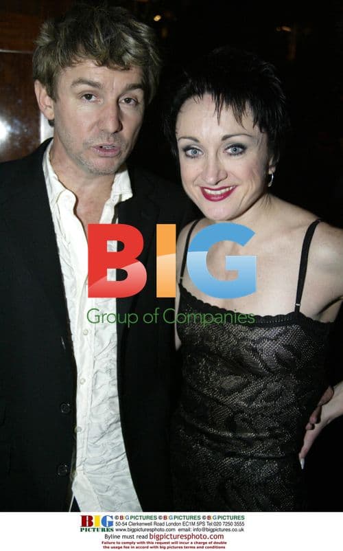 Baz Luhrmann and Caroline O'Connor at 'La Boheme' after-party