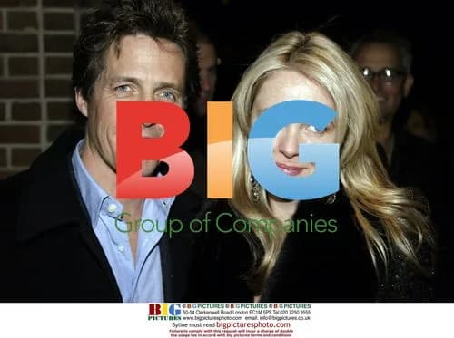 Hugh Grant and Cornelia Guest at 'La Boheme' Party