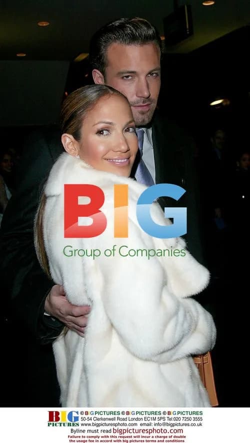 Jennifer Lopez and Ben Affleck at "Maid In Manhattan" premiere party
