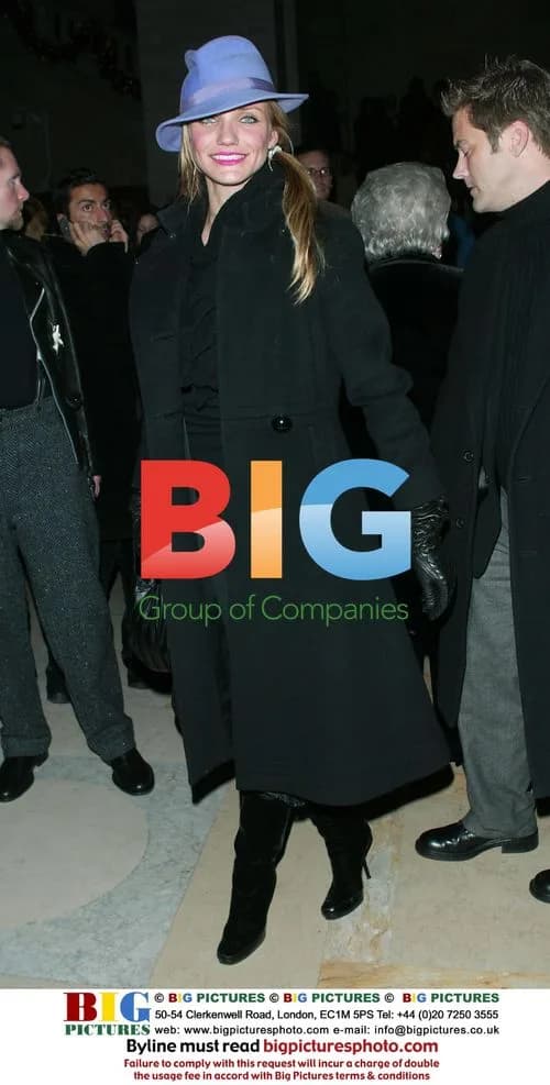 Cameron Diaz at "Gangs Of New York" premiere