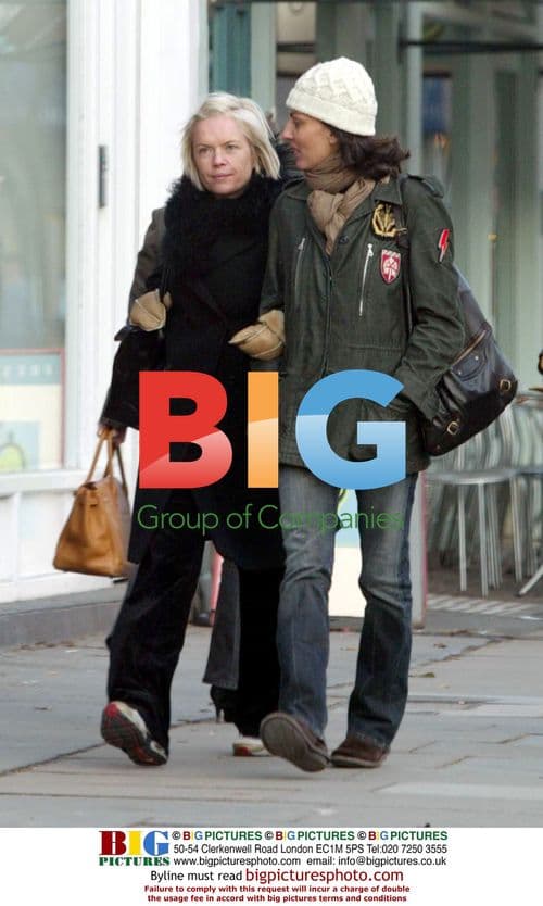 Mariella Frostrup out with friend