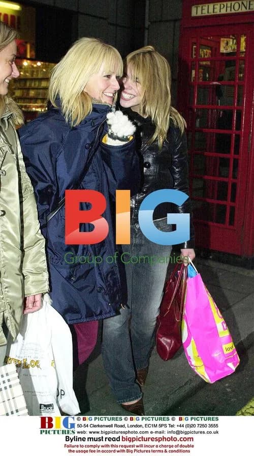 Pop singer Billie Piper in Covent Garden