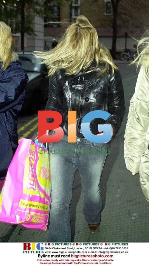Billie Piper Out in London