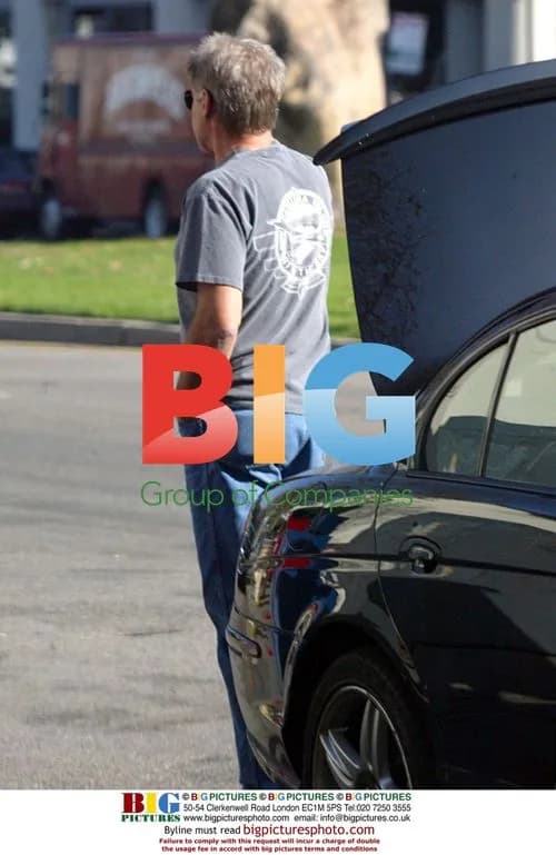 Harrison Ford and Calista Flockhart out and about