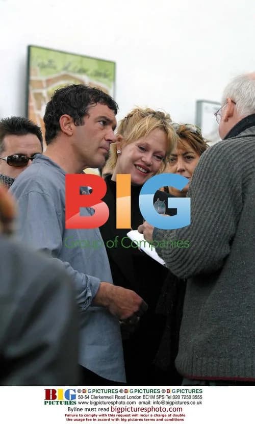 Antonio Banderas and Melanie Griffith in Cadaques