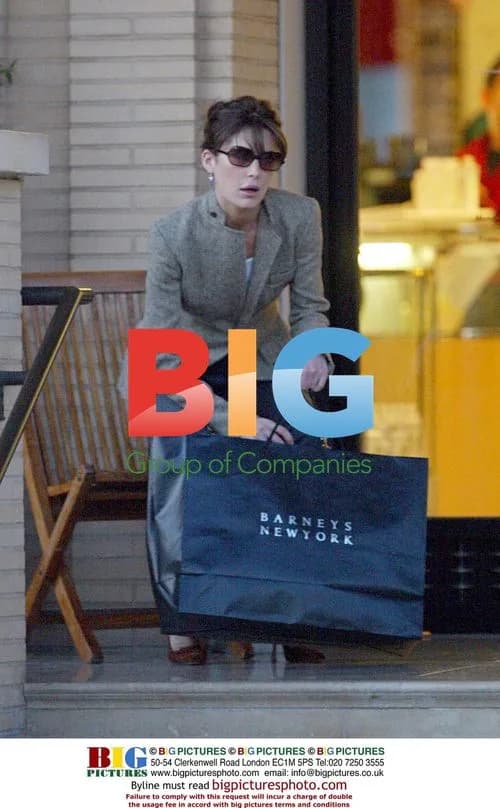 Lara Flynn Boyle Christmas Shopping