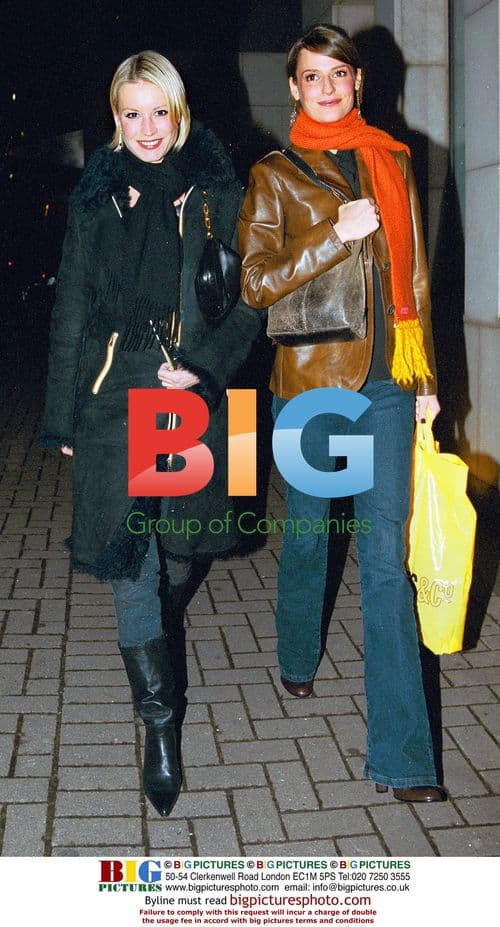 Denise Van Outen Attends Chloe Party and Dinner