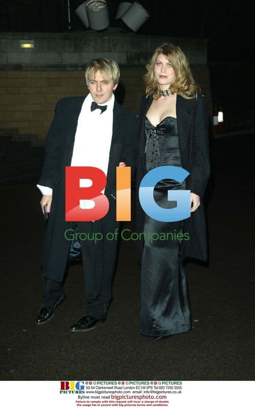 Nick Rhodes and Partner at Monaco Grand Prix Ball