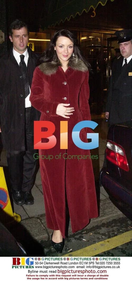 Martine McCutcheon leaves Harrods after album promo