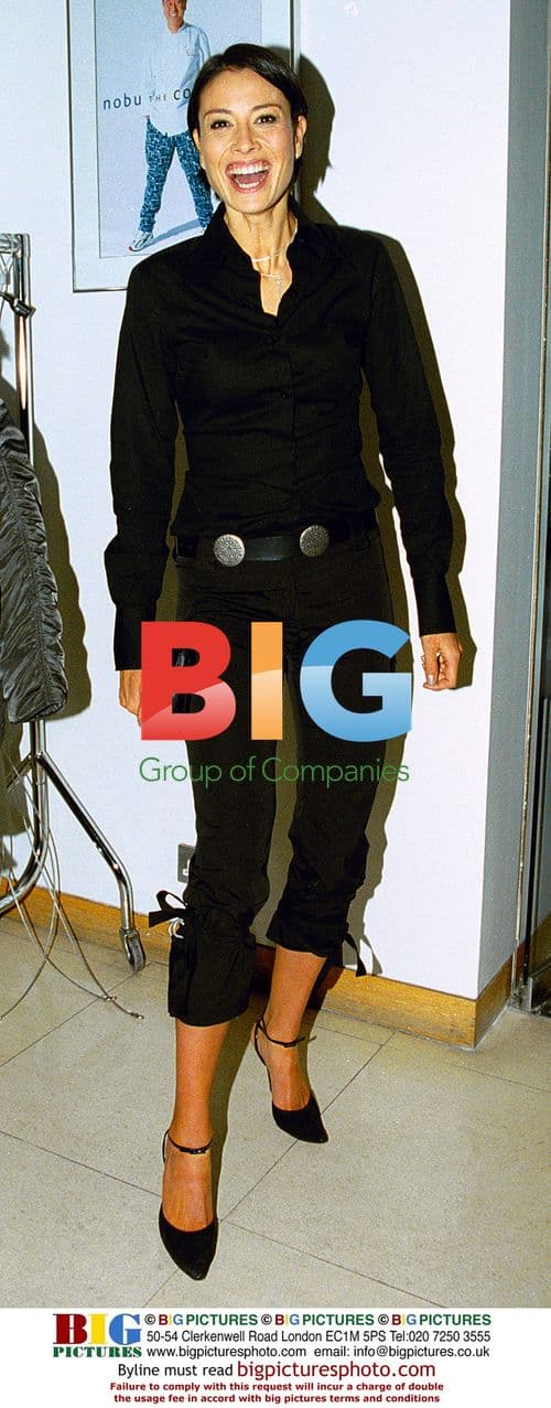 TV Presenter Melanie Sykes at Nobu