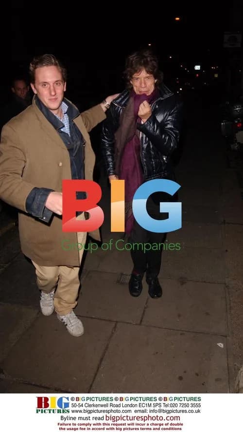 Mick Jagger arrives at Sketch club in London