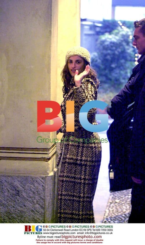 Penelope Cruz Films Ralph Lauren Ad in Milan