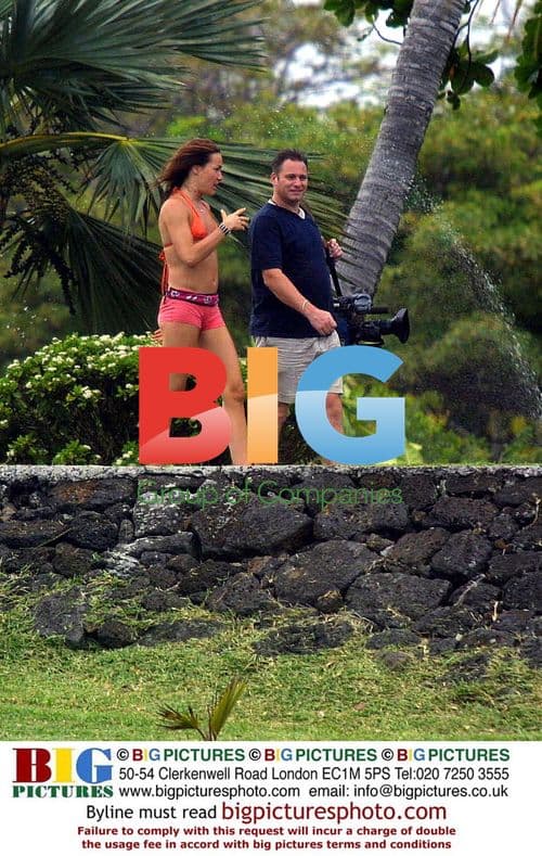Tara Palmer-Tomkinson on Holiday in Mauritius