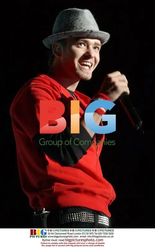Justin Timberlake at 2002 Z100 Jingle Ball