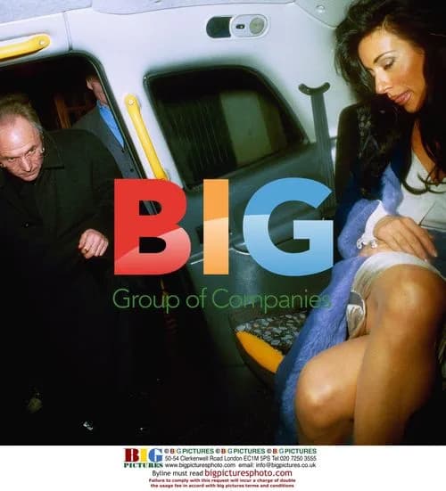Sven Goran Eriksson and Nancy Dell'Olio Leaving The Ivy