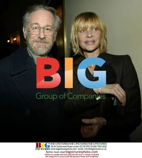 Steven Spielberg & Cate Capshaw at 'Imaginary Friends' opening