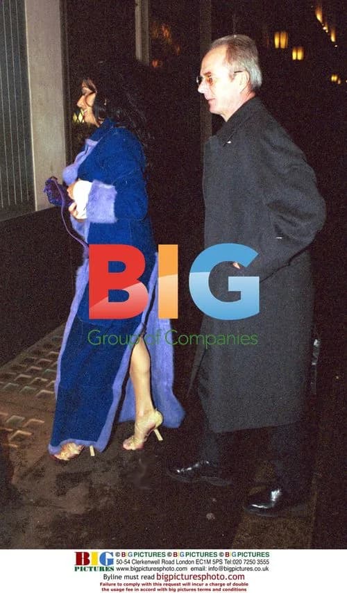 Sven Goran Ericsson and Nancy Dell'Olio Arrive for Dinner