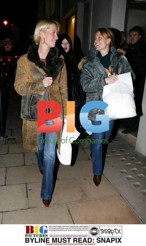Denise Van Outen Shopping in Prada