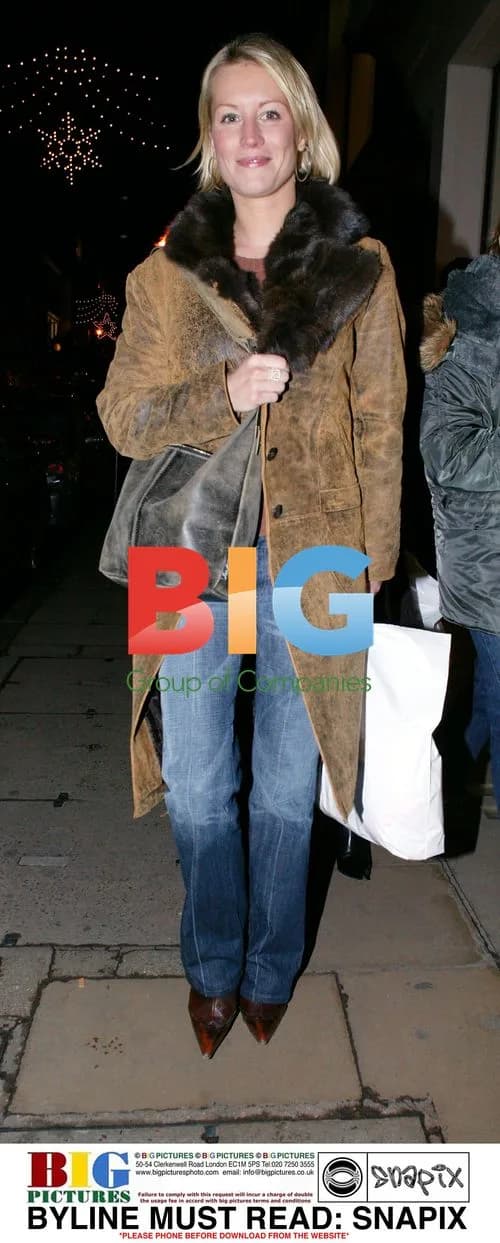 Denise Van Outen Shopping in London