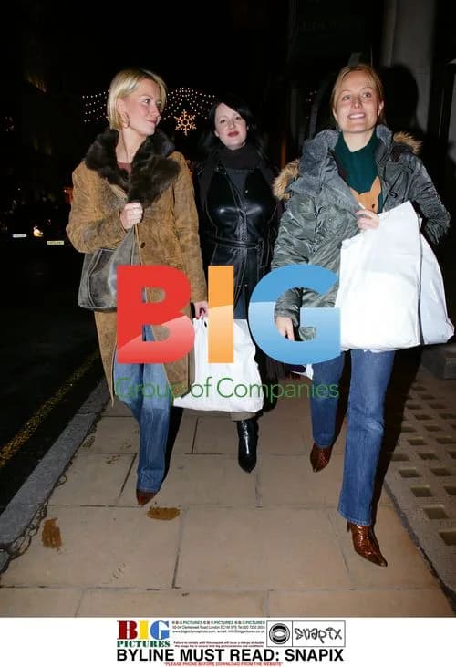 Denise Van Outen shopping in London