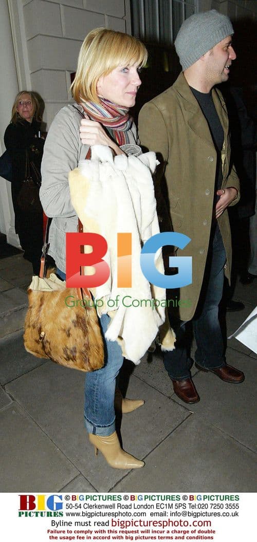 Michelle Collins at Elton John Concert